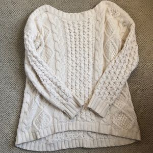 Madewell Cable-Knit Sweater